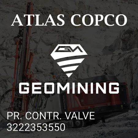 3222353550 КОНТРОЛЬНЫЙ КЛАПАН ДАВЛЕНИЯ Atlas Copco / Epiroc