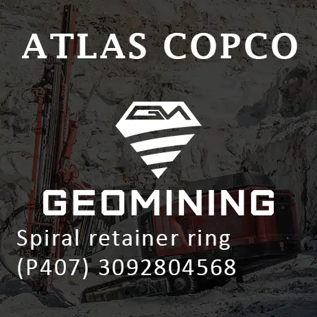 3092804568 КОЛЬЦО СТОПОРНОЕ СПИРАЛЬНОЕ (P407) Atlas Copco / Epiroc