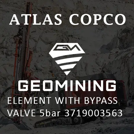 3719003563 ЭЛЕМЕНТ С БАЙПАСНЫМ КЛАПАНОМ 5БАР Atlas Copco / Epiroc