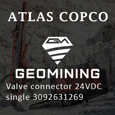 3092631269 СОЕДИНИТЕЛЬ КЛАПАНА 24 В ПОСТОЯННОГО ТОКА ОДИНАРНЫЙ Atlas Copco / Epiroc