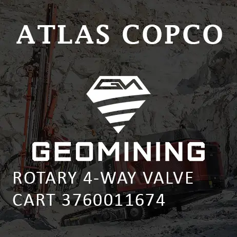 3760011674 ТЕЛЕЖКА С ПОВОРОТНЫМ 4-ХОДОВЫМ КЛАПАНОМ Atlas Copco / Epiroc