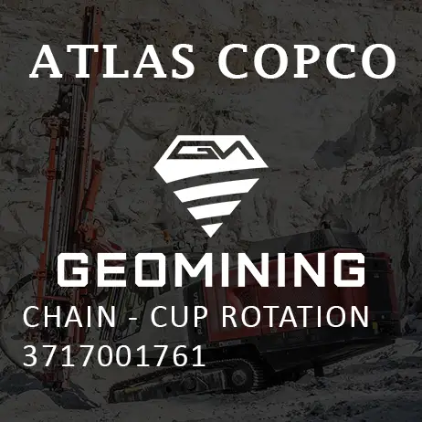 3717001761 ЦЕПЬ - ВРАЩЕНИЕ ЧАШКИ Atlas Copco / Epiroc